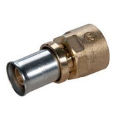 Переходник, Giacomini, RM109, В, 1/2, 16 x 2, латунь, для труб GIACOTHERM, GIACOFLEX, многослойных и полибутиленовых