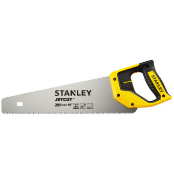 Ножовка по дереву Stanley Jet-cut с мелким закаленным зубом 11х380мм 2-15-594-1