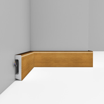 Плинтус напольный DECOMASTER D234-73 ШК/15 (58*16*2400мм)