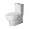 Duravit DuraStyle basic Унитаз-моноблок 36.5х65см., безободковый, слив универсальный, цвет: белый