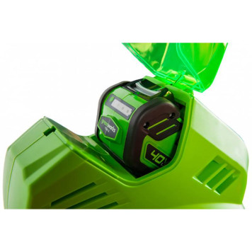 Культиватор аккумуляторный Greenworks G40TLK4 (АКБ 4 А.ч; ЗУ)-5