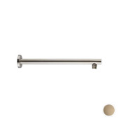 Newform X-STEEL 316 Кронштейн для верхнего душа, настенный., L=350 мм, G1/2, цвет: PVD Brushed pale gold. 29390X.59.098