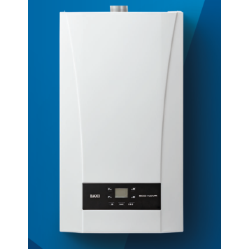 Котёл газовый настенный, Baxi, ECO NOVA 24F, обновленная серия, белый
