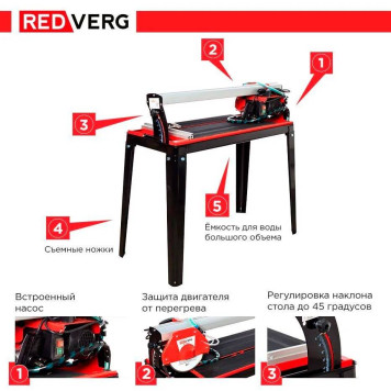 Плиткорез электрический REDVERG RD-711620-7