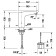 Duravit Sensor 1 Смеситель для раковины, сенсорный, 1 отв., цвет: хром. SE1090009010