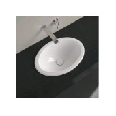 Раковина, Villeroy Boch, Loop Friends, шгв 660-470-220, отверстия для смесителя-отсутствуют, CeramicPlus, цвет-альпийский белый (белый Alpin)