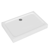 Поддон акриловый, прямоугольный, с ножками и съемной панелью. БЕЗ СИФОНА. 1109015 DPA-0000010