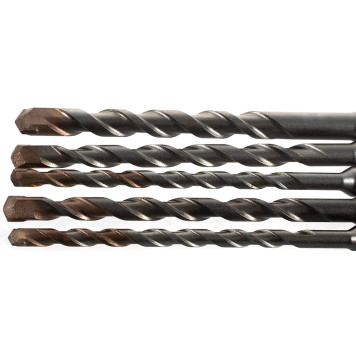 Набор буров Heller SDS-Plus 6х160 (2шт), 8x160 (2шт), 10х160 (5 пр.)-2