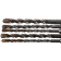 Набор буров Heller SDS-Plus 6х160 (2шт), 8x160 (2шт), 10х160 (5 пр.)