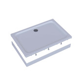 Поддон акриловый, прямоугольный, с ножками и съемной панелью. БЕЗ СИФОНА. 1408015 DPA-0000013