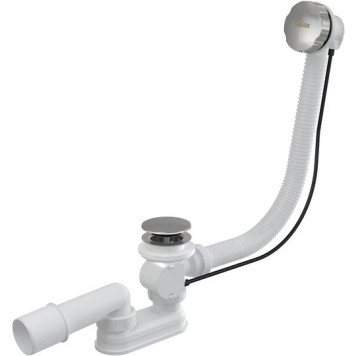 Сточный комплект для ванн удлиненный 800 хром (YOU, Formy) X01318