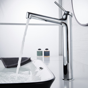 LM3809CMinimaСмеситель для умывальника высокий, монолитный, хром LM3809C-2