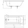 Ванна Мия прямоугольная 16070 см MIY160-0000001