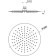 AQ2073CR круглый верхний душ 2502 мм AQ2073CR