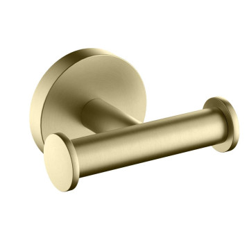 AQ4202BG ОБЕРОН крючок двойной, шлиф. золото AQ4202BG-1