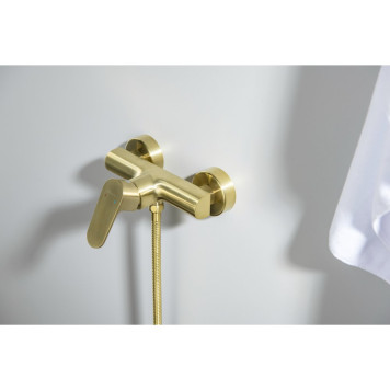AQ1260BG ОБЕРОН смеситель для душа, шлиф. золото AQ1260BG-3