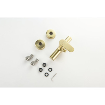 AQ1260BG ОБЕРОН смеситель для душа, шлиф. золото AQ1260BG-4