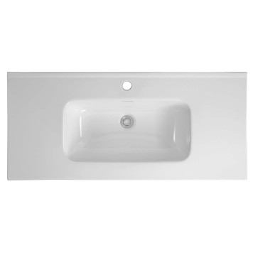 AQ4100-00 мебельная раковина 1000 мм, белый AQ4100-00-2