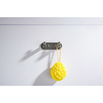 AQ4102BGM ЕВРОПА крючок двойной, оружейная сталь (шлиф. черный хром) AQ4102BGM-4