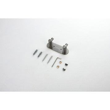 AQ4102BGM ЕВРОПА крючок двойной, оружейная сталь (шлиф. черный хром) AQ4102BGM-5