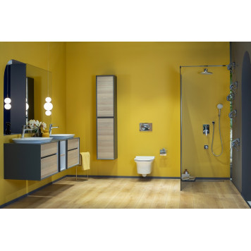 HR30TXS110H HERA раковина для установки в столешницу 46х60 см, с отверстием под смеситель, Serel HR30TXS110H-2