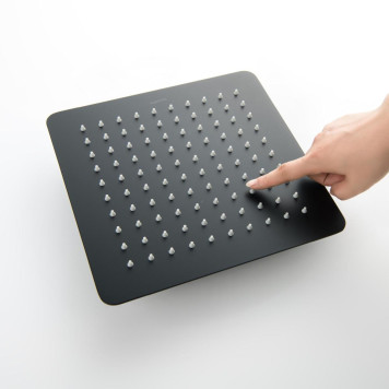 AQ2072MB квадратный верхний душ 2502502 мм, матовый черный AQ2072MB-2