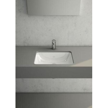 5474B003-0618 S 20 раков.встр.снизу 43см, цв.белый 5474B003-0618-3