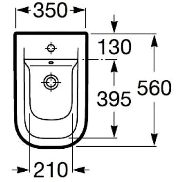 80647200B Gap крышка для биде soft close (стары арт. 806472004) 80647200B-1