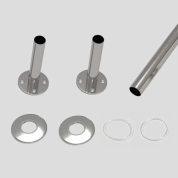 Карниз для ванны Г-образный 1700950/500 (для ванны Медея) KARN-0000015-2