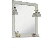 1A158702GEM20 Зеркало Жерона 85 белое серебро 1A158702GEM20