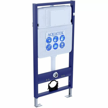 SET AQUATEK ЛИБРА N cm (рама AQUATEK Standard INS-0000012(без клавиши и крепежа)+унитаз ЛИБРА New AQ1148N-00 с тонким сиденьем soft-close SET AQUATEK ЛИБРА N cm-1