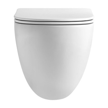 AQ1993T-00 ГЕЛИОС унитаз подвесной tornado 505360370, дюропласт, закрытое колено AQ1993T-00-2