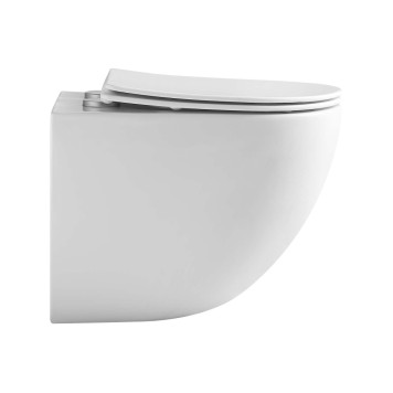 AQ1993T-00 ГЕЛИОС унитаз подвесной tornado 505360370, дюропласт, закрытое колено AQ1993T-00-4