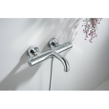 AQ1343CR ЕВРОПА термостатический смеситель для ванны AQ1343CR-2