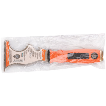 Шпатель-скребок, многофункциональный 8-в-1, нержавеющая сталь, 2К-ручка, 75 мм-2