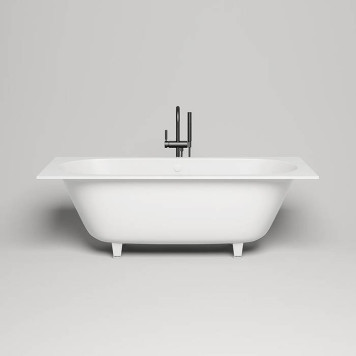 Salini Ornella Axis 170 Встраиваемая ванна 170х75х60см., прямоугольная, материал: S-Sense, цвет: белый матовый. 23101H, 103413M-1