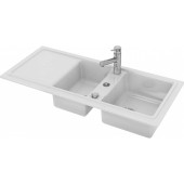 Duravit Cassia Кухонная мойка 116x51см., встраиваемая, цвет: белая. 7513110000