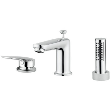MZ LGA03000 Laguna Смеситель на край ванны на 3 отв., ХРОМ LGA03000
