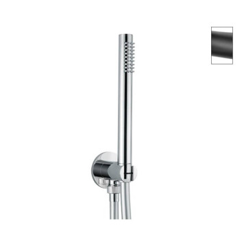 MZ Margherita ACS50024 Душевой набор 1 режим, шл. 1,5 м. (круглый) ЧЁРНЫЙ МАТ. ACS50024