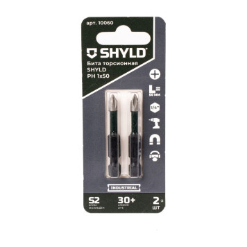 Бита SHYLD торсионная PH1х50 (2шт.)(10060)