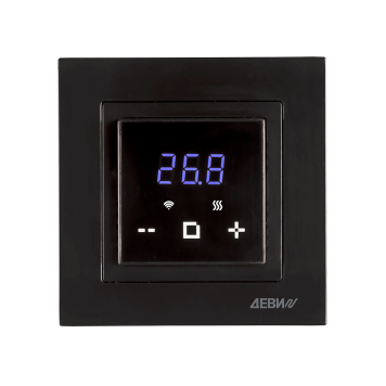 Терморегулятор ДЕВИ Classy c Wi-Fi, с датчиком пола, черный, 16А 140F1069R