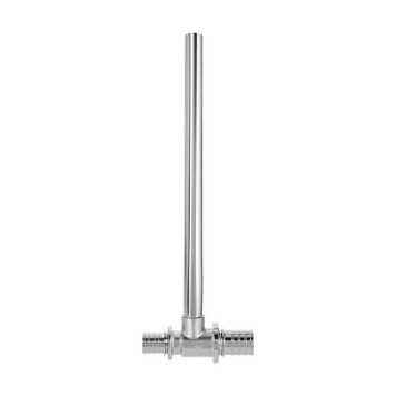 Трубка Т-образная Hoobs для подключения радиаторов 20х2.8-15/250-25х3.5. HB-PEXTL-201525-2