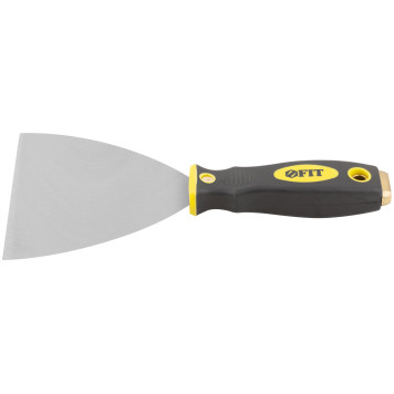 Шпатель для удаления ржавчины Профи, толщ. лезвия 1 мм, двухкомп.ручка с метал.бойком 5 (125 мм)-4