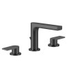 Gessi Emporio Via manzoni Смеситель для раковины, на 3 отв, донный клапан, цвет: Black XL