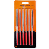 Набор надфилей Квалитет 160х4 мм 6 шт. Набор надфилей Квалитет 160х4 мм 6 шт.