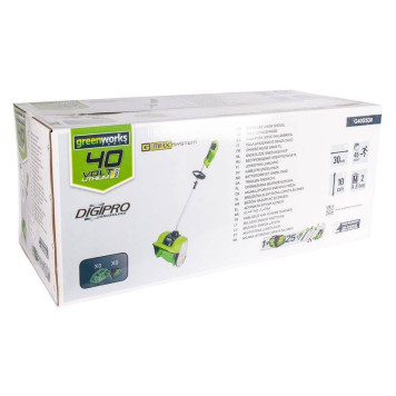 Снегоуборщик аккумуляторный Greenworks GD40SSK4 40V (АКБ 4Ач и ЗУ)-10
