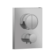 Almar Core Смеситель для душа, встраиваемый, термостатический, с кнопочным управлением для 2-х потребителей, цвет: хром. E176682.CR