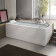 JACUZZI ENERGY Ванна с г/м 180x80x57см, без панели , смеситель, кит (форсунки, водозаборник,слив), SX, цвет белый. 9440A19A, ENE30121300
