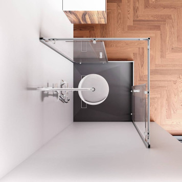 W87G-403-9090-MT Душевое ограждение 90x90 см, без поддона-2