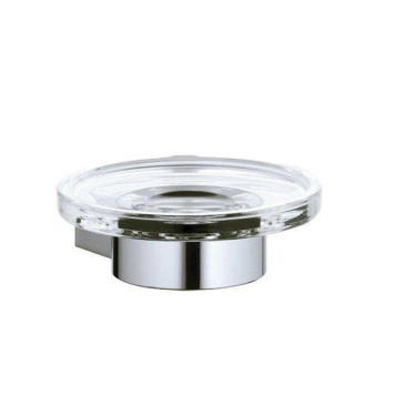 Мыльница, Keuco, Plan, шгв 111-115-37, цвет-прозрачный/хром